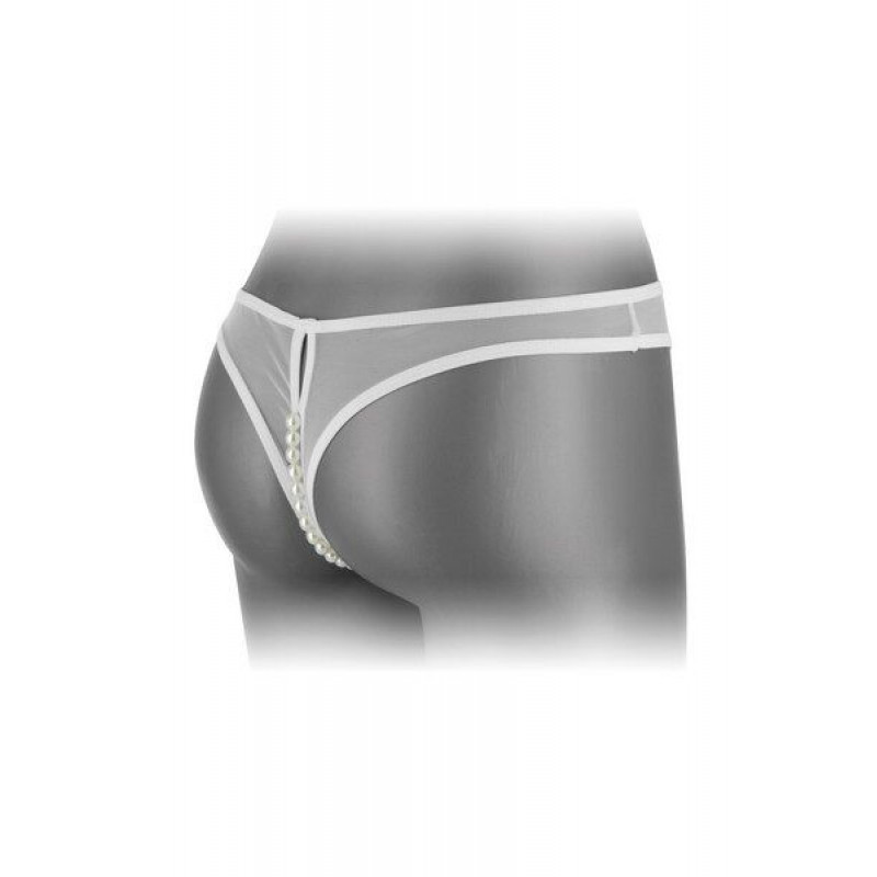 Вигляд трусиків Fashion Secret Sophie White збоку - деталі крою та посадки