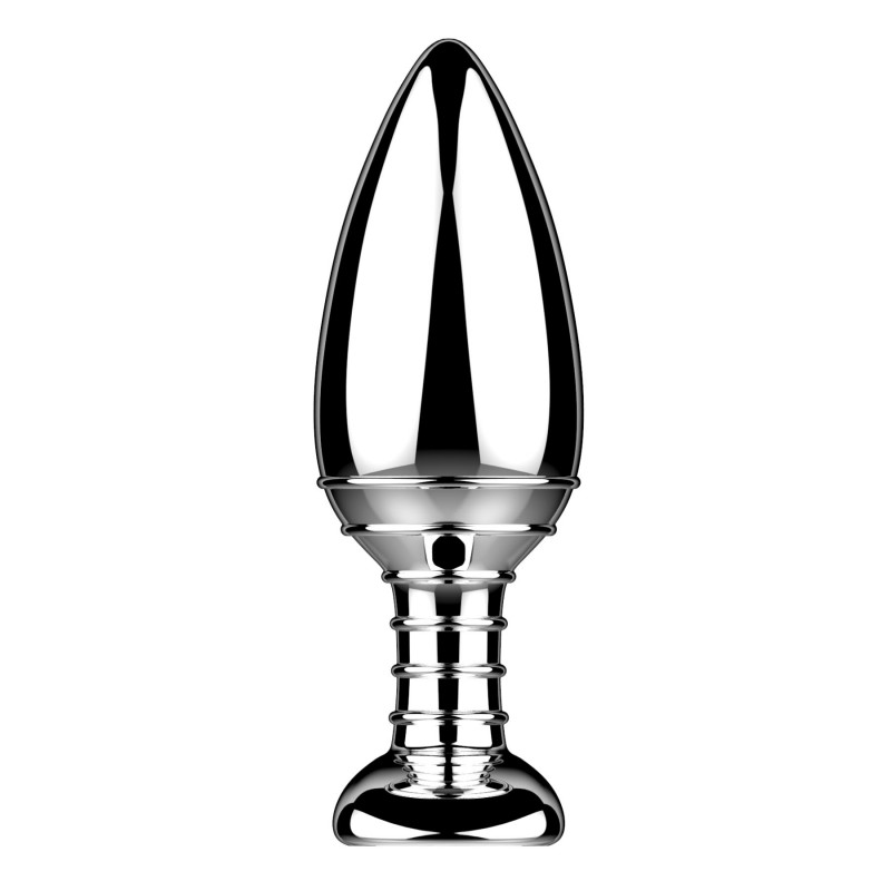 Анальна пробка Nexus Cestos алюмінієва з вібрацією - вигляд збоку