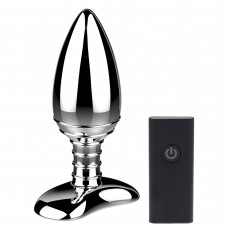 Анальна пробка Nexus Cestos алюмінієва з вібрацією та дистанційним керуванням — Keks-Hub