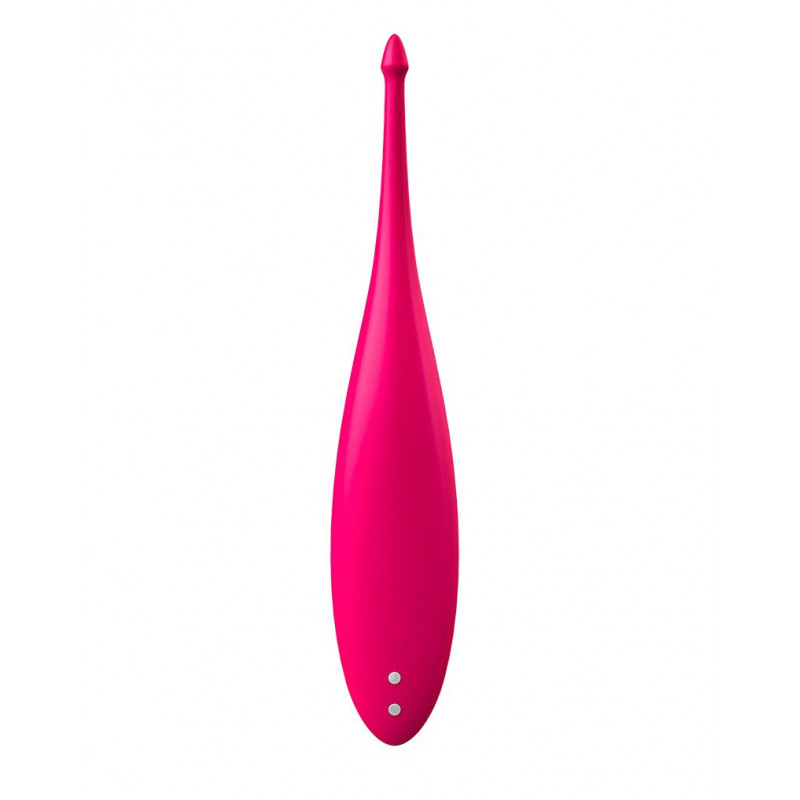 Satisfyer Twirling Fun Magenta: текстура силікону, рожевий колір, гнучкий дизайн