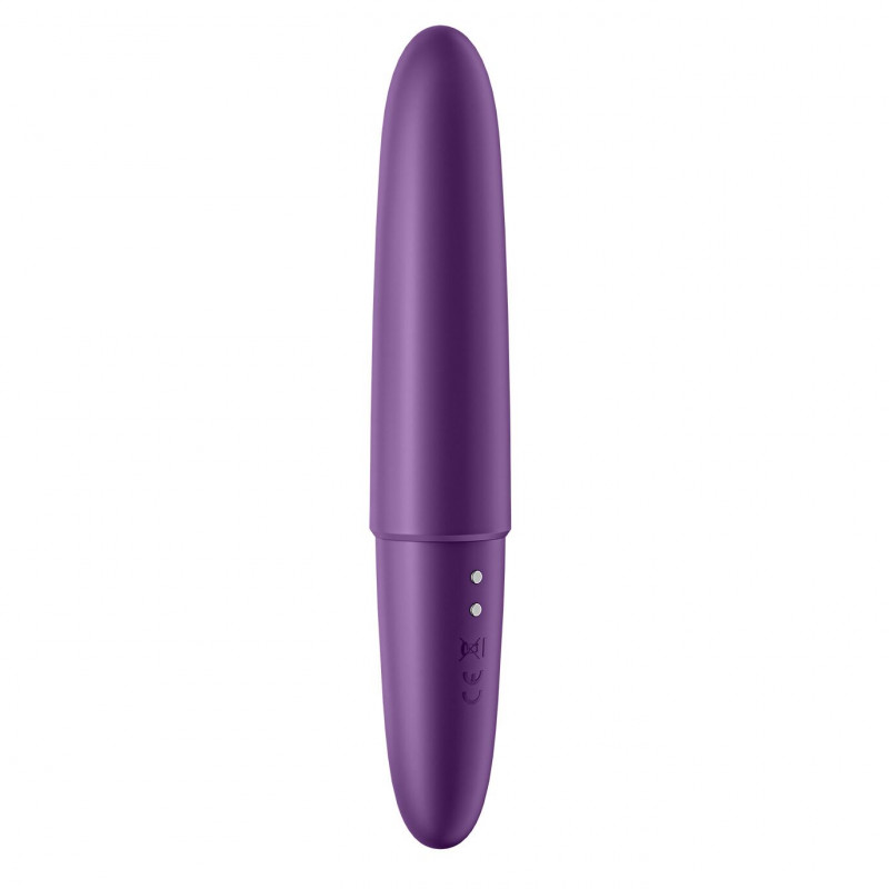 Текстура силіконового покриття Satisfyer Ultra Power Bullet 6 фіолетового