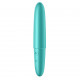 Satisfyer Ultra Power Bullet 6 Turquoise - вигляд збоку, ергономічний дизайн