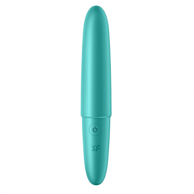 Мінівібратор Satisfyer Ultra Power Bullet 6 Turquoise у зібраному вигляді
