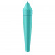 Упаковка смарт міні-вібратора Satisfyer Ultra Power Bullet 8 Turquoise, що підкреслює преміальність