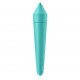 Детальний вигляд смарт міні-вібратора Satisfyer Ultra Power Bullet 8 Turquoise, акцент на текстурі матеріалу