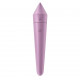 Смарт-мінівібратор Satisfyer Ultra Power Bullet 8 Lilac - в дії, інтенсивна вібрація, різні режими