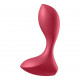 Упаковка анальної вібропробки Satisfyer Backdoor Lover Red, брендована коробка