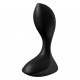 Анальна вібропробка Satisfyer Backdoor Lover Black, вид збоку