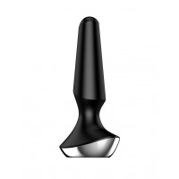 Анальная смарт-вибропробка Satisfyer Plug-ilicious 2 Black с двойной вибрацией
