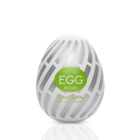 Мастурбатор Tenga Egg Brush с рельефом крупной щетины