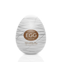 Мастурбатор-яйцо Tenga Egg Silky II с рельефом паутины