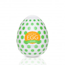 Мастурбатор-яйце Tenga Egg Stud із шестикутними виступами — Keks-Hub