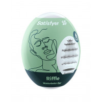 Мастурбатор-яйцо Satisfyer Egg Riffle, самосмазывающийся, одноразовый