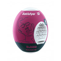 Мастурбатор-яйцо Satisfyer Egg Bubble самосмазывающийся одноразовый