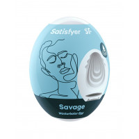 Самозмащувальний мастурбатор-яйце Satisfyer Egg Savage одноразовий