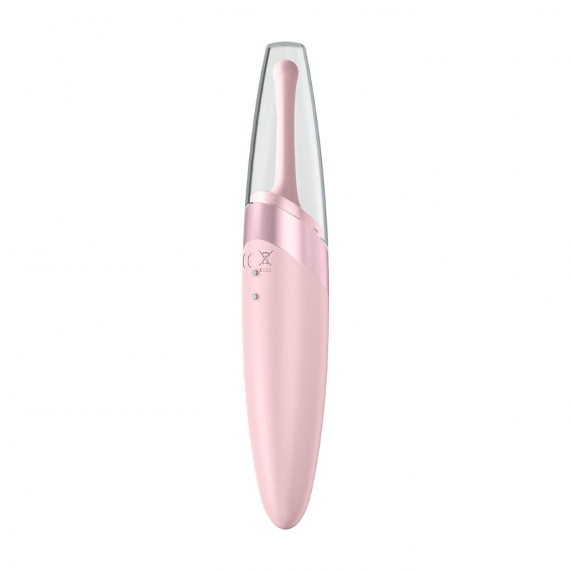 Текстура вібратора Satisfyer Twirling Delight Rose - м'який силікон