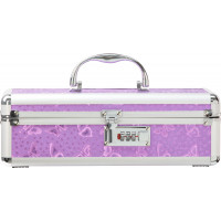 Кейс для зберігання секс-іграшок BMS Factory The Toy Chest Lokable Vibrator Case Purple