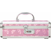 Кейс для зберігання секс-іграшок BMS Factory The Toy Chest Lokable Vibrator Case Pink