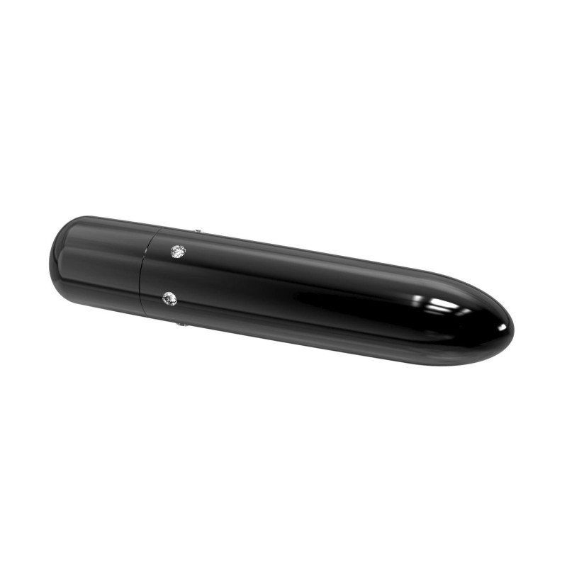 Віброкуля PowerBullet Pretty Point Rechargeable Bullet Black - детальний вигляд збоку