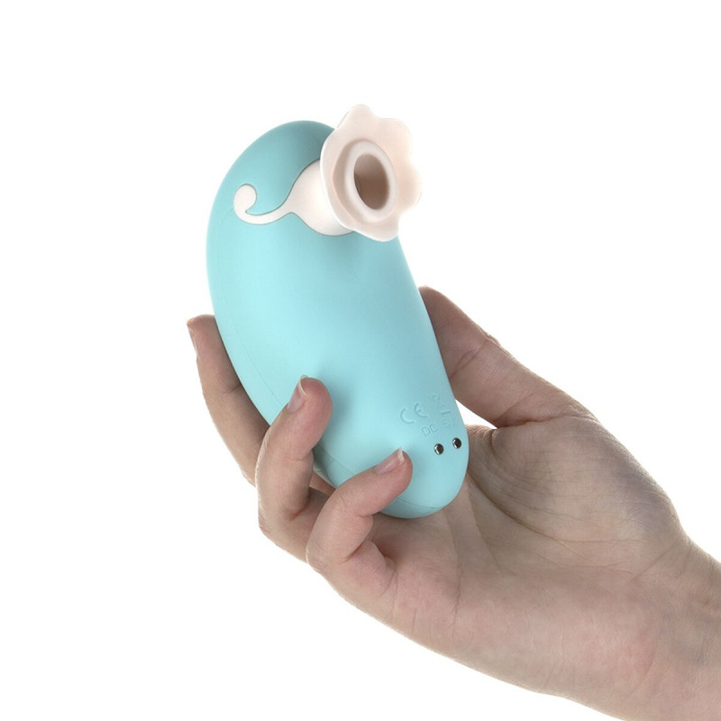 Детальний вигляд кнопки управління вакуумного стимулятора Pillow Talk Dreamy Teal