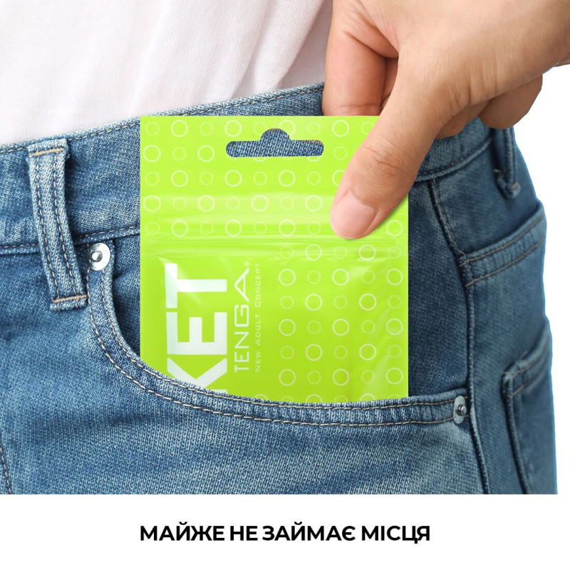 Текстура Tenga Pocket Click Ball мастурбатора