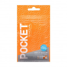 Мастурбатор TENGA Pocket Hexa-Brick — Keks-Hub