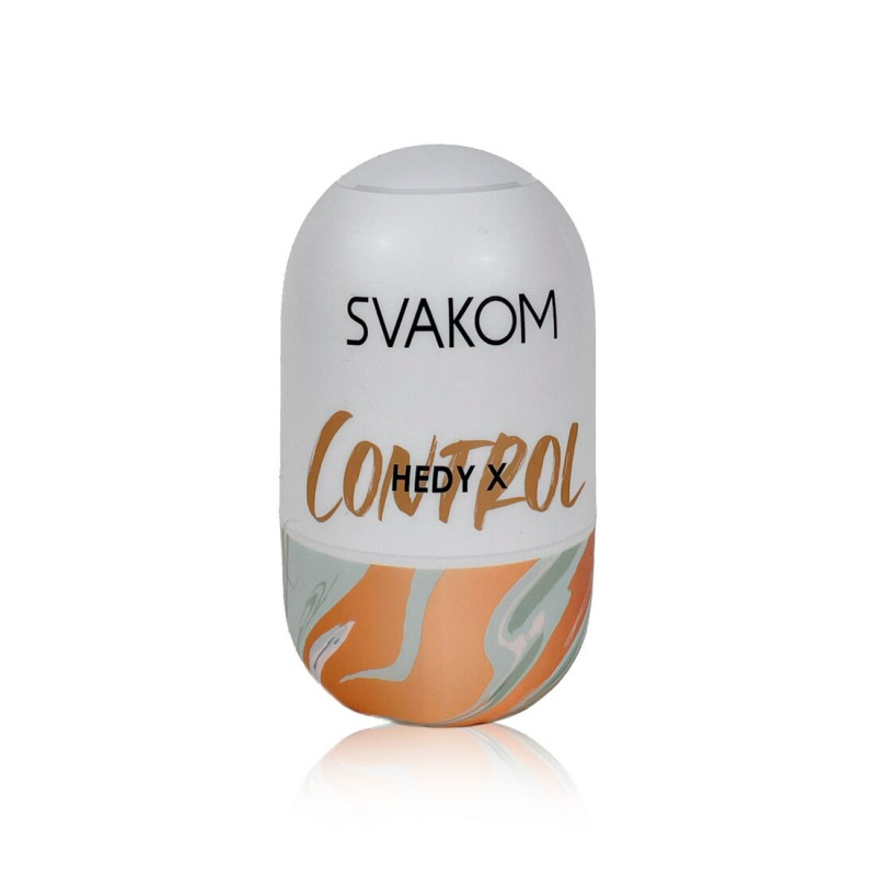 Яйце-мастурбатор Svakom з текстурованим дизайном, частина набору 'Соковитий Фрукт'