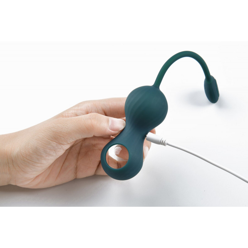 Збільшене зображення вагінальної смарт-кульки Fun Town Crystal, деталі вібраційного механізму (якщо видно)