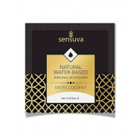 Пробник лубрикант Sensuva Natural Water-Based Exotic Coconut 6 мл