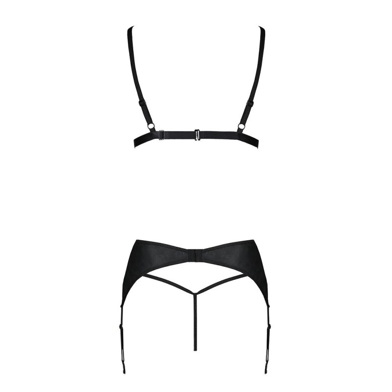 Елегантна упаковка комплекту Passion MILEY SET S/M, black – ідеальний варіант для подарунка