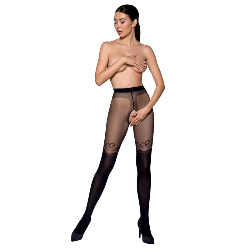 Упаковка колготок Passion TIOPEN 012 1/2 (20/40 den) black - стильное решение для хранения