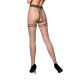 Вигляд збоку тілесних колготок Passion TIOPEN 015 1/2 (20 den) beige з доступом