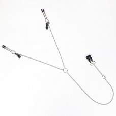 Затискач для сосків та клітора Art of Sex Black Pearl Чорний — Keks-Hub