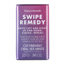 М'ятні цукерки Bijoux Indiscrets Swipe Remedy clitherapy oral sex mints без цукру — Keks-Hub