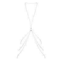 Ланцюжок для тіла Bijoux Indiscrets Magnifique 8 Body Chain — Silver