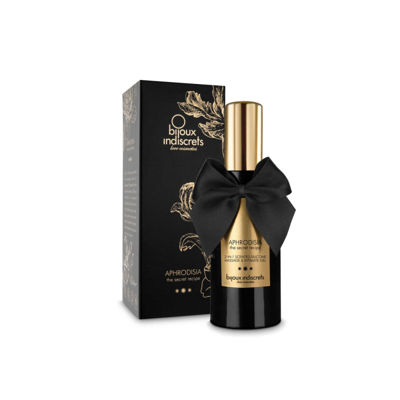 Силіконовий лубрикант Bijoux Indiscrets Aphrodisia 2в1, деталі флакона