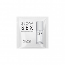 Пробник силіконового гелю для масажу всього тіла Bijoux Indiscrets Slow Sex Full body massage — Keks-Hub
