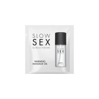Пробник разогревающего массажного масла Bijoux Indiscrets Slow Sex Warming massage oil