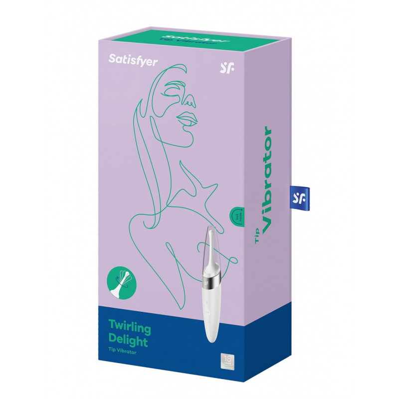 Комплектація вібратора Satisfyer Twirling Delight White - усе необхідне для вашого задоволення