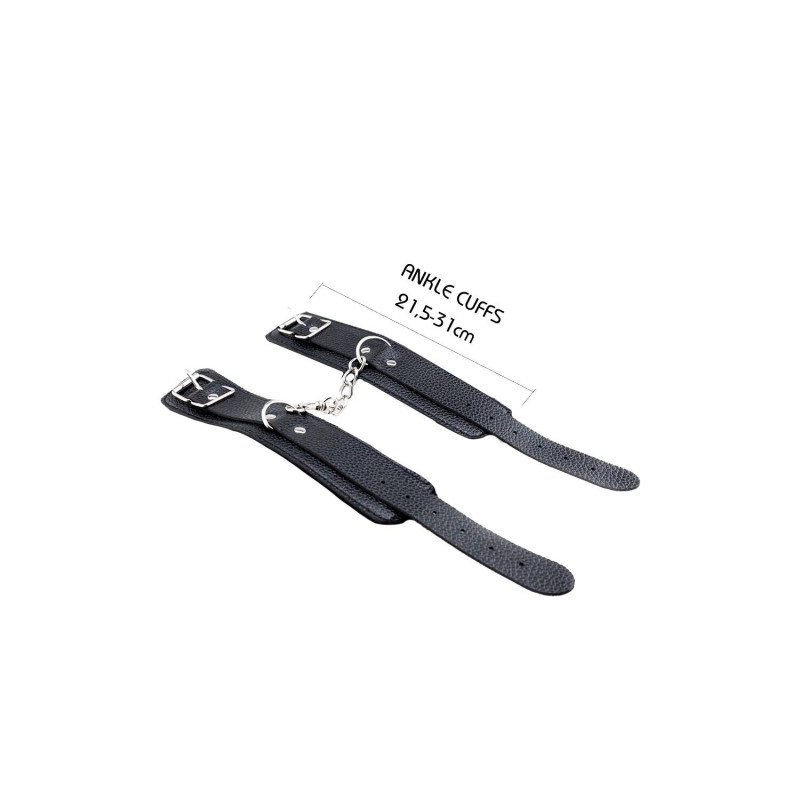 Набір аксесуарів БДСМ Alive Secret Desires Black Kit (8 шт) - вигляд збоку