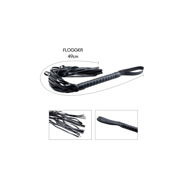 Текстура аксесуарів з набору БДСМ Alive Secret Desires Black Kit