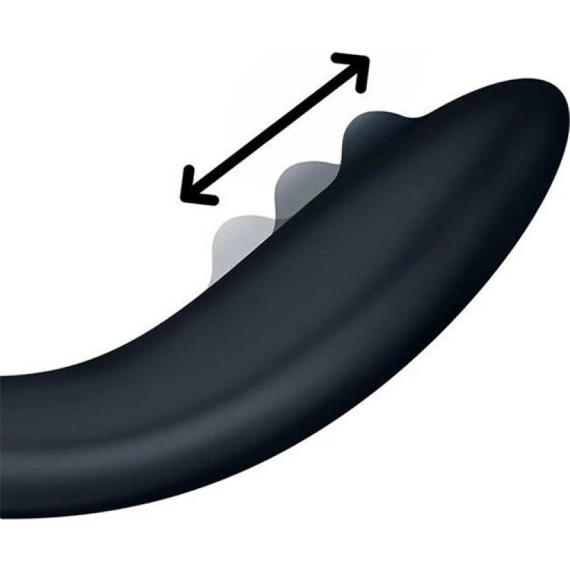 Satisfyer Rrrolling Explosion збоку, демонстрація форми