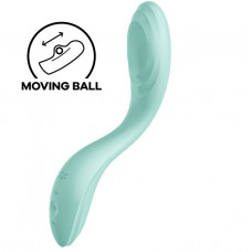 Вібратор Satisfyer Rrrolling Pleasure з перлинною стимуляцією точки G Mint — Keks-Hub