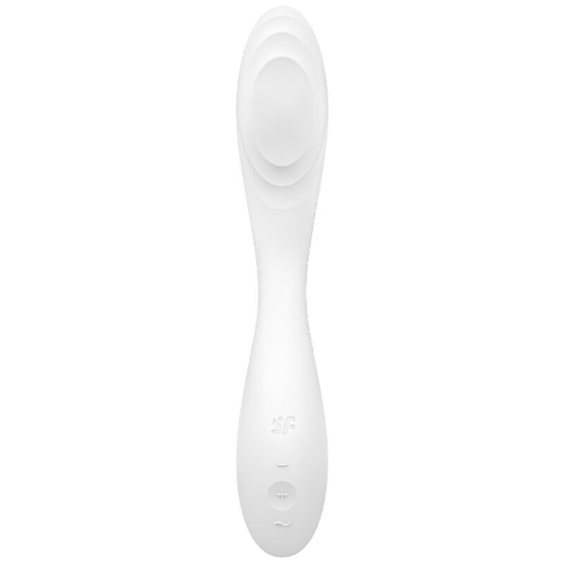 Детальний вигляд перлинної текстури вібратора Satisfyer Rrrolling Pleasure White