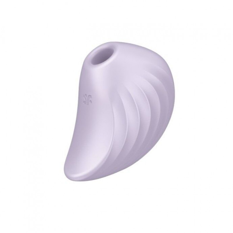 Satisfyer Pearl Diver Violet: фото збоку, що демонструє ергономічну форму та розміри