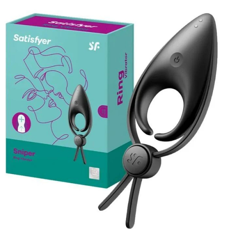 Упаковка Satisfyer Sniper Black – інтимне задоволення в стильному дизайні