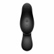 Satisfyer Curvy Trinity 2 Black: детальний вигляд кнопок керування та текстури матеріалу