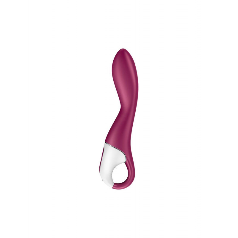 Смарт вібратор Satisfyer Heated Thrill, вид збоку, демонструє ергономічну форму
