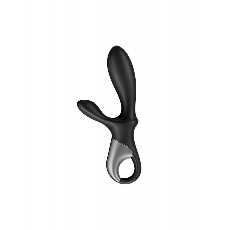 Satisfyer Heat Climax+ з підігрівом, вид збоку, демонстрація вигнутої форми