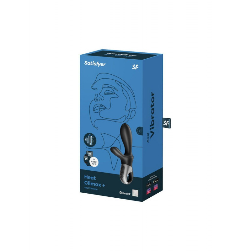 Детальний вигляд Satisfyer Heat Climax+ з підігрівом, демонстрація текстури матеріалу